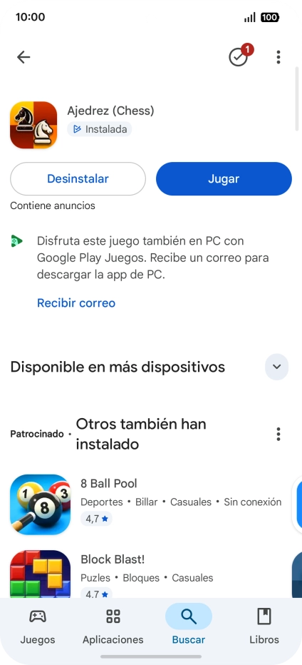 Desliza el dedo hacia arriba desde la parte inferior de la pantalla para terminar y volver a la pantalla de inicio. Desliza el dedo hacia arriba desde la parte inferior de la pantalla para terminar y volver a la pantalla de inicio.