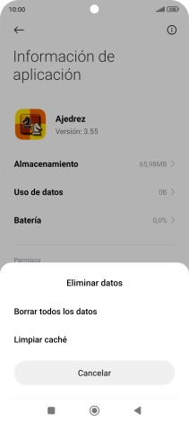 Pulsa Limpiar caché. Pulsa Limpiar caché.