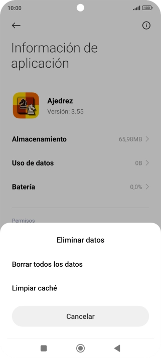 Pulsa Limpiar caché. Pulsa Limpiar caché.