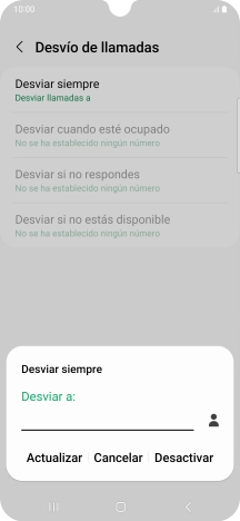 Pulsa Desactivar. Pulsa Desactivar.