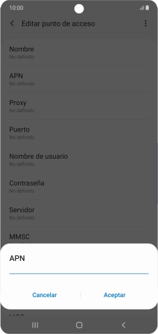 Introduce airtelwap.es y pulsa Aceptar. Introduce airtelwap.es y pulsa Aceptar.