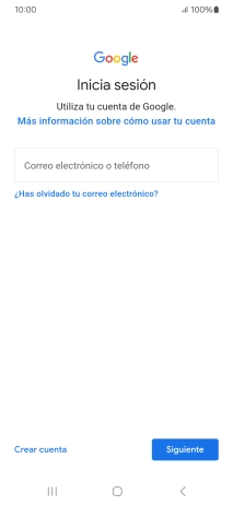 Si no tienes una cuenta de Google, pulsa Crear cuenta y sigue las indicaciones de la pantalla para ver cómo crear una cuenta nueva. Si no tienes una cuenta de Google, pulsa Crear cuenta y sigue las indicaciones de la pantalla para ver cómo crear una cuenta nueva.