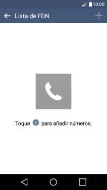 Pulsa el icono de añadir contacto. Pulsa el icono de añadir contacto.