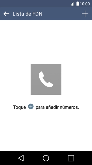 Pulsa el icono de añadir contacto. Pulsa el icono de añadir contacto.