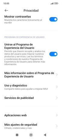 Pulsa Más ajustes de seguridad. Pulsa Más ajustes de seguridad.