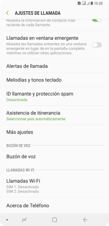 Pulsa Más ajustes. Pulsa Más ajustes.