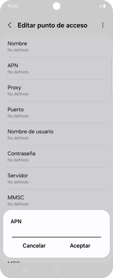 Introduce airtelwap.es y pulsa Aceptar. Introduce airtelwap.es y pulsa Aceptar.