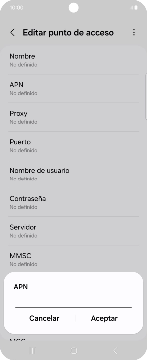 Introduce airtelwap.es y pulsa Aceptar. Introduce airtelwap.es y pulsa Aceptar.