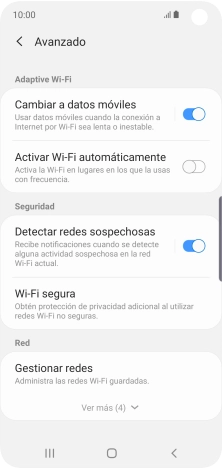 Pulsa el indicador junto a 