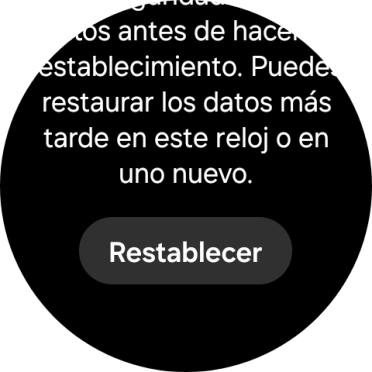 Pulsa Restablecer. Pulsa Restablecer.