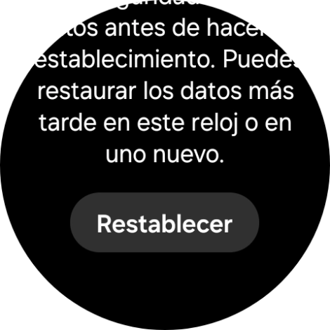 Pulsa Restablecer. Pulsa Restablecer.