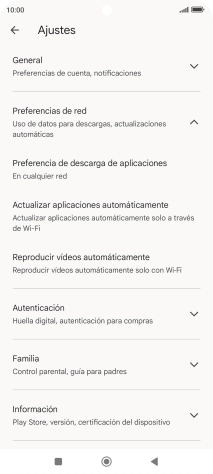 Pulsa Actualizar aplicaciones automáticamente. Pulsa Actualizar aplicaciones automáticamente.