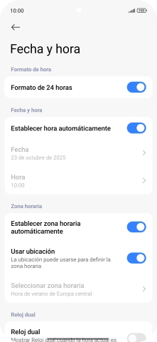 Desliza el dedo hacia arriba desde la parte inferior de la pantalla para terminar y volver a la pantalla de inicio. Desliza el dedo hacia arriba desde la parte inferior de la pantalla para terminar y volver a la pantalla de inicio.