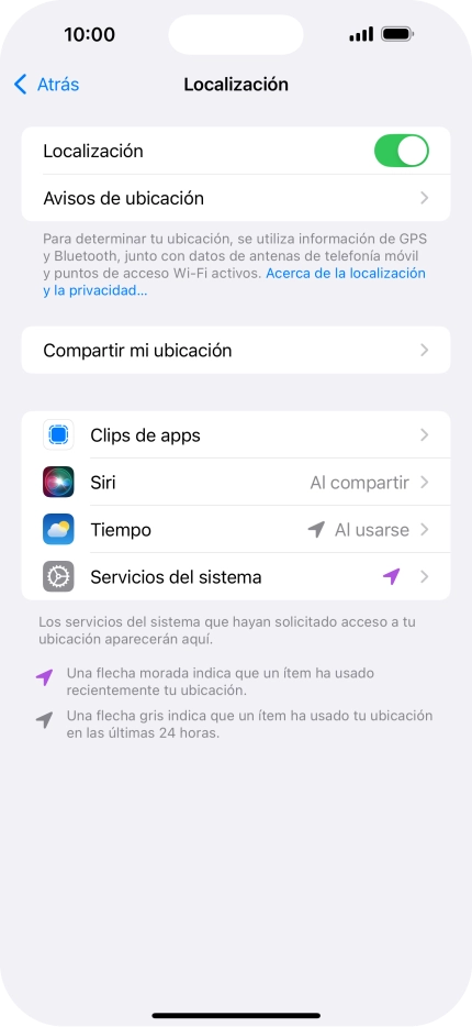 Pulsa la app deseada.