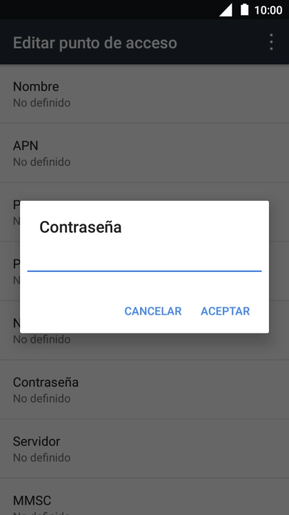 Introduce wap125 y pulsa ACEPTAR. Introduce wap125 y pulsa ACEPTAR.