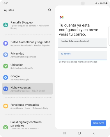 Pulsa SIGUIENTE. Pulsa SIGUIENTE.