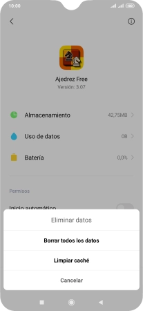 Pulsa Limpiar caché. Pulsa Limpiar caché.