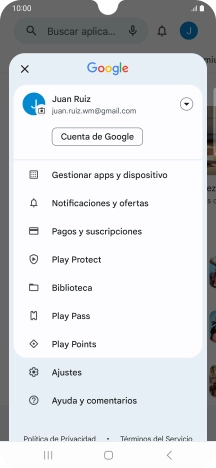 Pulsa Gestionar apps y dispositivo. Pulsa Gestionar apps y dispositivo.