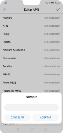 Introduce Vodafone Internet y pulsa ACEPTAR. Introduce Vodafone Internet y pulsa ACEPTAR.