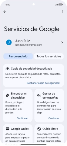 Pulsa Encontrar mi dispositivo. Pulsa Encontrar mi dispositivo.
