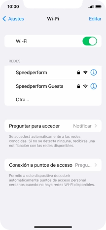 Pulsa la red wifi deseada e introduce la contraseña de esta red. Pulsa la red wifi deseada e introduce la contraseña de esta red.