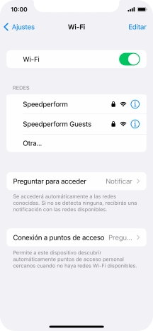 Pulsa la red wifi deseada e introduce la contraseña de esta red. Pulsa la red wifi deseada e introduce la contraseña de esta red.