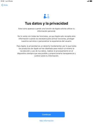 Pulsa Continuar. Pulsa Continuar.