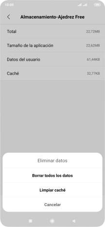 Pulsa Limpiar caché. Pulsa Limpiar caché.
