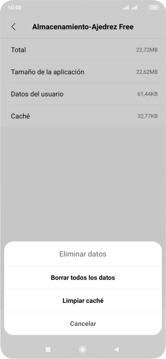 Pulsa Limpiar caché. Pulsa Limpiar caché.