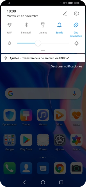 Pulsa el icono de conexiones. Pulsa el icono de conexiones.