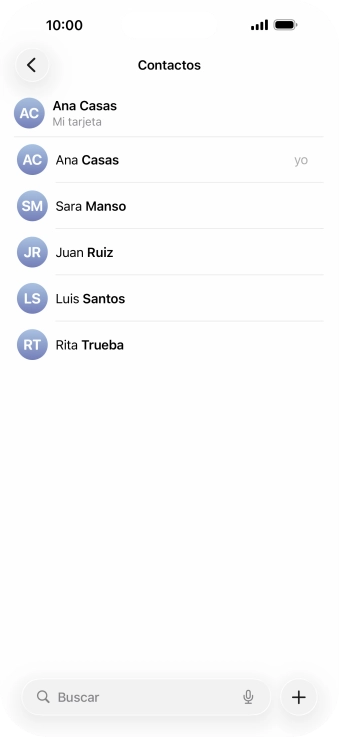 Pulsa Mi tarjeta.