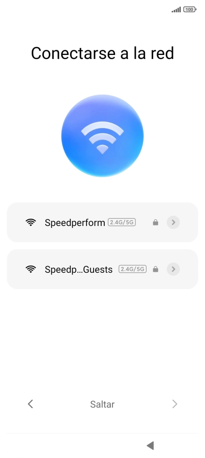 Pulsa la red wifi deseada. Pulsa la red wifi deseada.