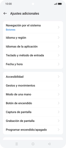 Pulsa Fecha y hora. Pulsa Fecha y hora.