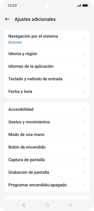 Pulsa Fecha y hora. Pulsa Fecha y hora.