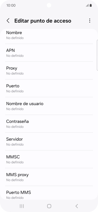 Pulsa Nombre. Pulsa Nombre.
