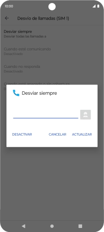 Pulsa DESACTIVAR. Pulsa DESACTIVAR.
