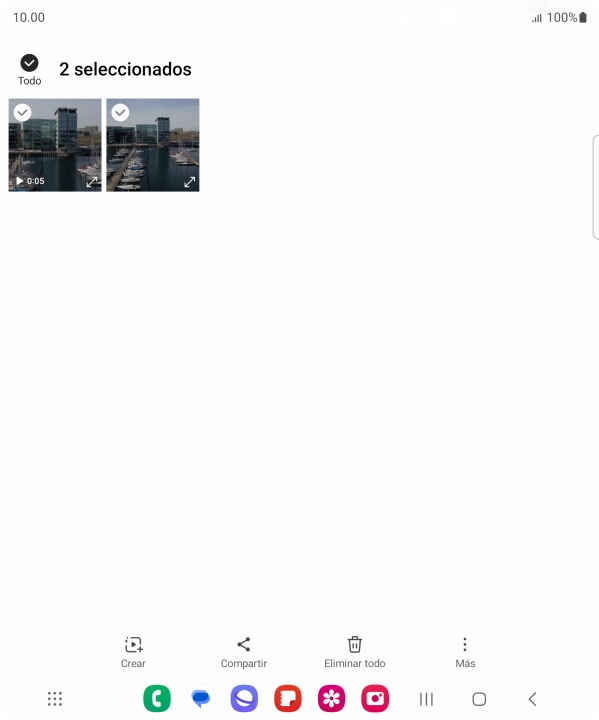 Pulsa Compartir. Pulsa Compartir.