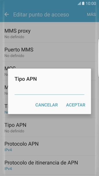 Introduce default y pulsa ACEPTAR. Introduce default y pulsa ACEPTAR.