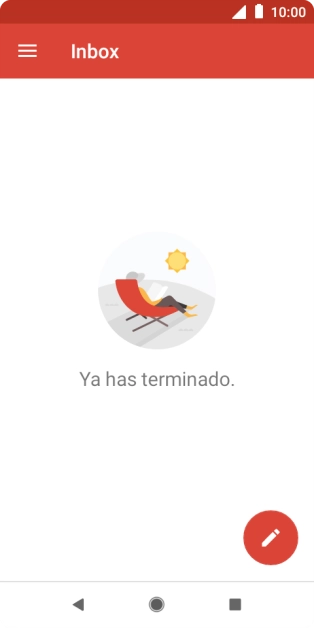 Desliza el dedo hacia la derecha desde la parte izquierda de la pantalla. Desliza el dedo hacia la derecha desde la parte izquierda de la pantalla.