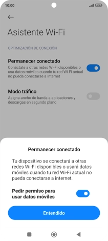 Si activas la función, pulsa el indicador junto a Si activas la función, pulsa el indicador junto a