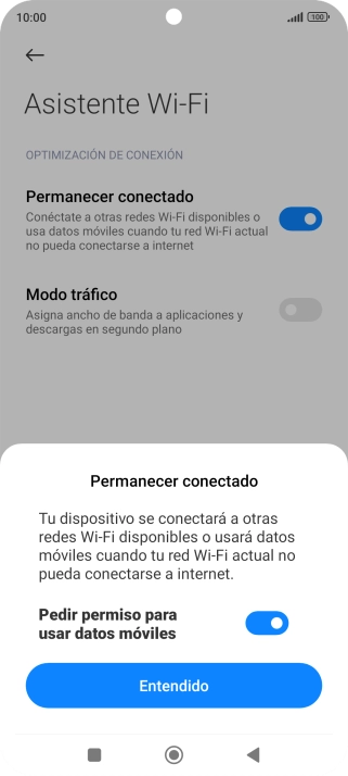 Si activas la función, pulsa el indicador junto a Si activas la función, pulsa el indicador junto a