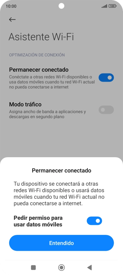 Si activas la función, pulsa el indicador junto a Si activas la función, pulsa el indicador junto a