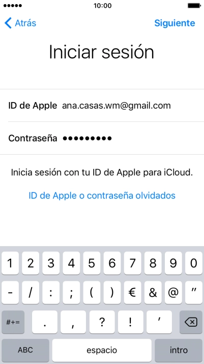 Pulsa Siguiente.
