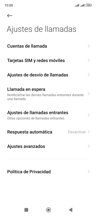 Pulsa Llamada en espera. Pulsa Llamada en espera.