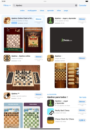 Pulsa la app deseada. Pulsa la app deseada.