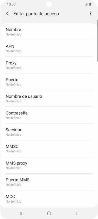 Pulsa Nombre. Pulsa Nombre.