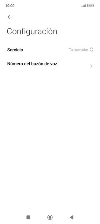 Pulsa Número del buzón de voz. Pulsa Número del buzón de voz.