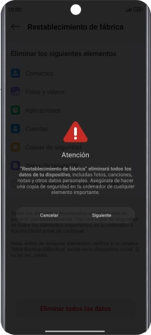 Pulsa Siguiente.