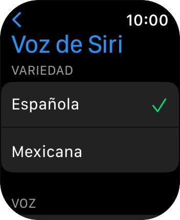Sigue las indicaciones de la pantalla para seleccionar los ajustes deseados. Sigue las indicaciones de la pantalla para seleccionar los ajustes deseados.