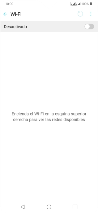 Pulsa el indicador para activar la función.